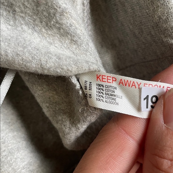 NWT Anthropologie Heather Gray Long Boat Neck Slouchy Sweater XL - Picture 5 of 10